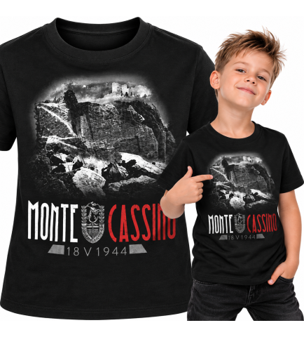 KOSZULKA DZIECIĘCA Patriotyczna  MONTE CASSINO